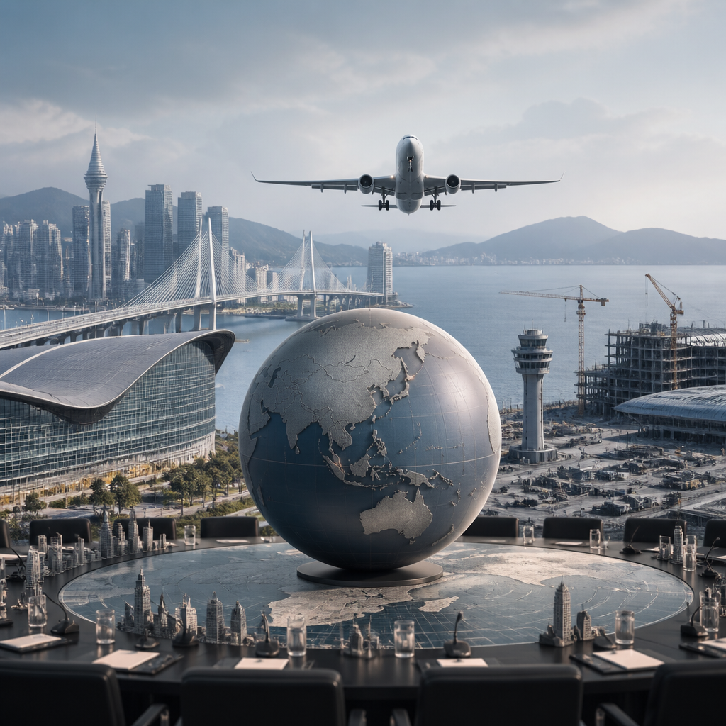 부산 국제회의 산업 순위 상승, 가덕신공항 건설 필요성 재부각