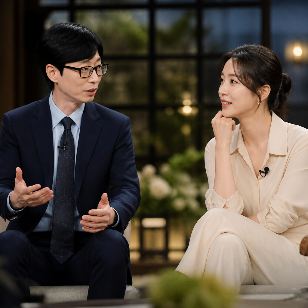 유재석·신혜선, 유퀴즈서 '내향인' 고백하며 인기 간식 문화에 의문 표해