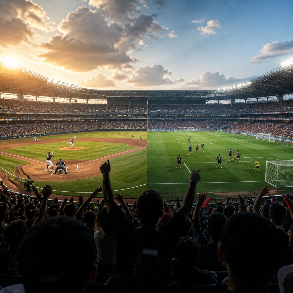 KBO리그 중간순위 발표, 월드컵 대비 축구 모의고사도 주목