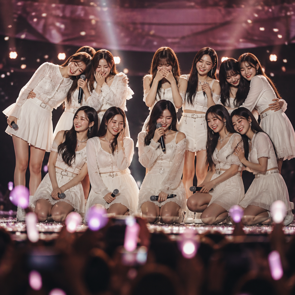 아이오아이, 9년 만에 완전체 재결합…"이 함성과 무대가 그리웠다"