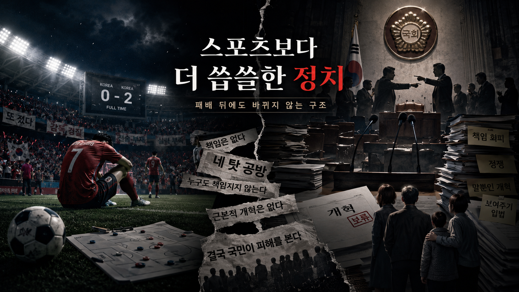 한국 정치, 왜 아직도 제자리인가, 구조적 반복의 민낯